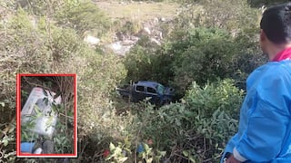 La Libertad: Hallan droga en camioneta que se despistó y cayó a un abismo