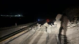 MTC libera carreteras bloqueadas tras sismo de magnitud 7.0 en Arequipa
