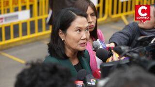 Keiko Fujimori acusa al fiscal José Domingo Pérez de usar un “discurso político” en juicio del caso ‘Cocteles’