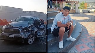 Ica: muere tras impactar contra una grúa en la vía auxiliar de la Panamericana Sur