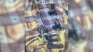 Arequipa: Hallan las armas robadas a policías en Villa Sevilla, distrito de Hunter (VIDEO)