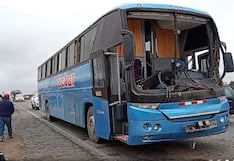 Tacna: Bus interprovincial con 30 pasajeros choca contra volquete por alcance
