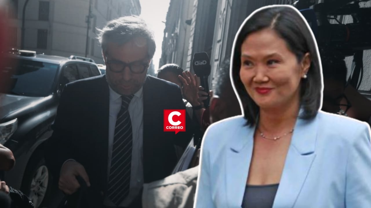 Keiko Fujimori respalda renuncia del jefe de la ONPE: “Es una buena noticia para los peruanos”. Composición: Diario Correo.