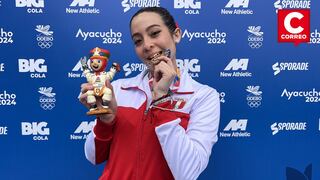 Carmela De La Barra, ganadora de dos medallas de oro: “Fue lindo y emotivo competir en Ayacucho”