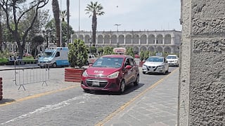 Plaqueo en Arequipa: Taxistas evalúan marcha rodante