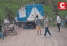 Joven madre muere atropellada en Oxapampa