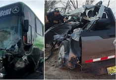 Tragedia en Semana Santa en Pisco: choque entre bus y camioneta deja un muerto