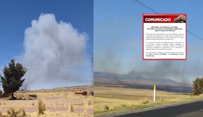 La cartera de Turismo aseguró que continuará vigilando la situación y comunicará cualquier eventualidad a los viajeros.