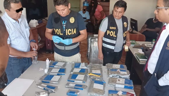 La Policía ha detenido a 174 personas por el delito de tráfico ilícito de drogas y 21 ingresaron al penal