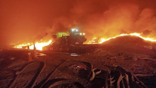 Bomberos trabajaron 14 horas por falta de agua para controlar incendio en Majes