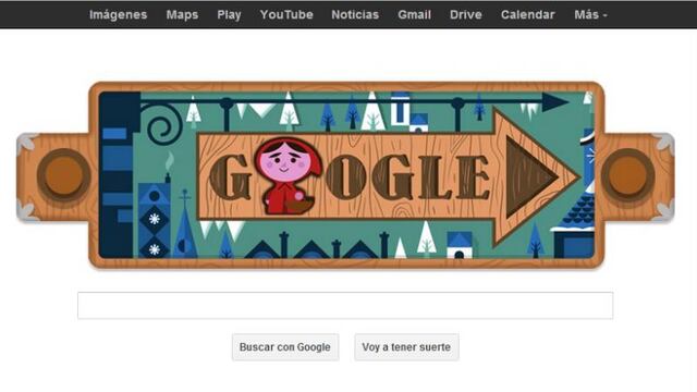 Doodle de Google rinde homenaje a los cuentos de los Hermanos Grimm