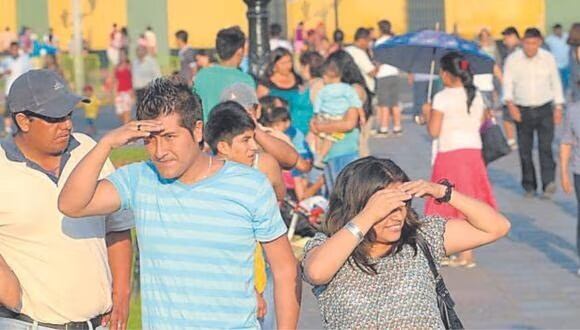 La provincia de Sullana registró la temperatura más alta en esta temporada de invierno, al llegar a 33 grados en la estación metereológica de Mallares