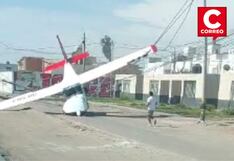 Pisco: Avioneta de instrucción se estrella en San Andrés y deja dos heridos (VIDEO)