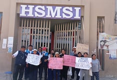 Ica: trabajadores del hospital Santa María Del Socorro protestan por tres meses sin sueldo