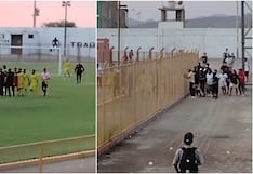 Nasca: encuentro deportivo en Vista Alegre termina en agresión al árbitro