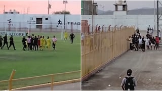Nasca: encuentro deportivo en Vista Alegre termina en agresión al árbitro