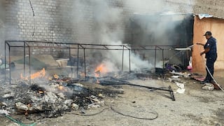 Trujillo: Serenos controlan incendio en la urbanización Santa Leonor