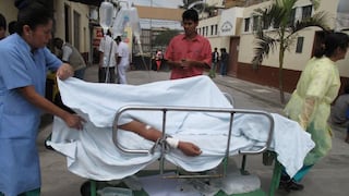 Delincuente cae al llegar herido a hospital