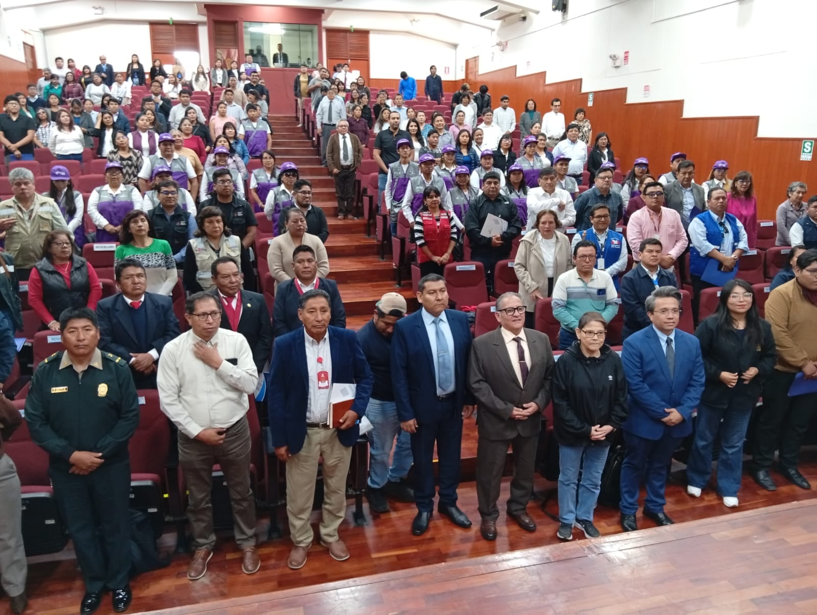 En la Universidad Jorge Basadre se expusieron los resultados del censo 2025. (Foto: Adrian Apaza)