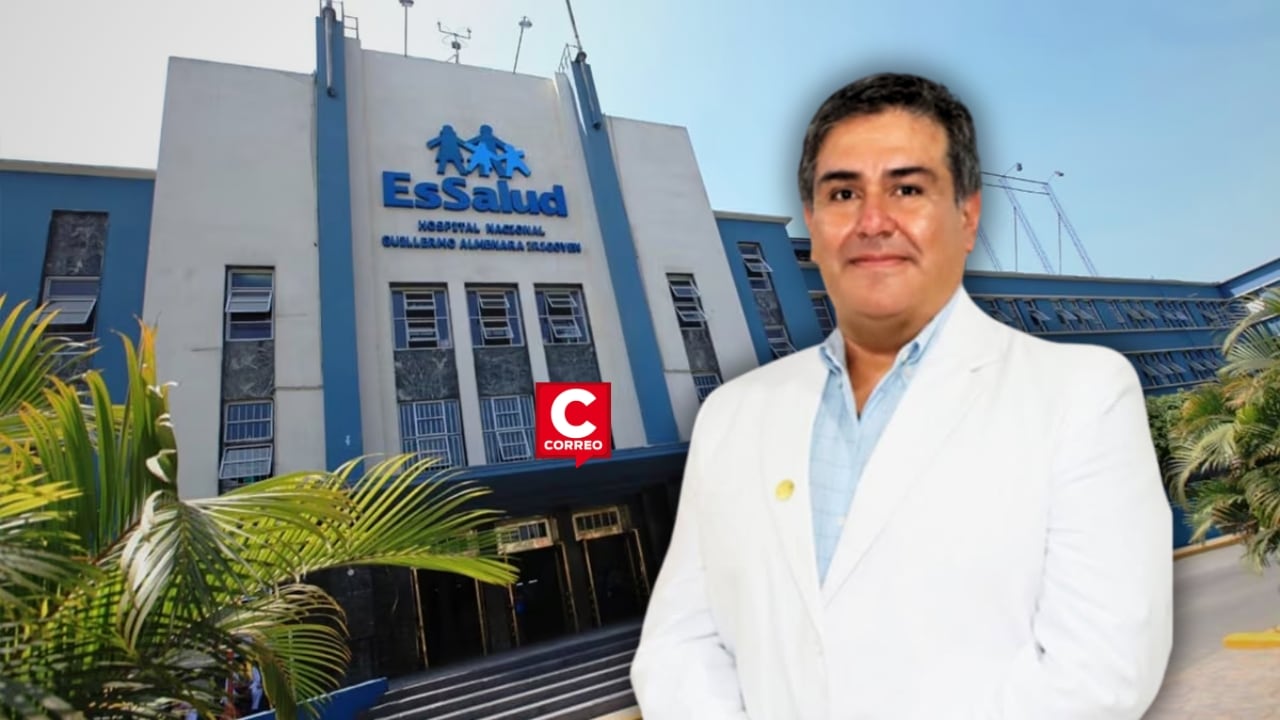 EsSalud designa a Juan Gerardo Oriundo Verástegui como nuevo gerente general. Composición: Diario Correo.