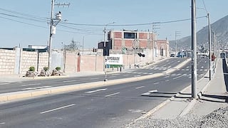 Arequipa: Finalización de la vía cuatro carriles con dos años de retraso