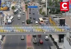 Callao inaugura puente peatonal para evitar accidentes en avenida Faucett