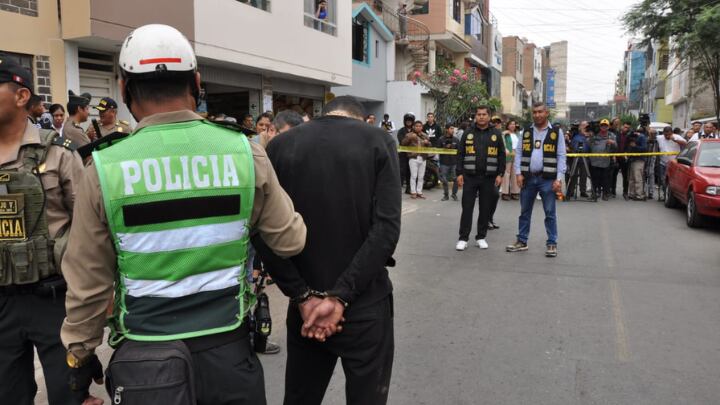 Los hampones intentaron secuestrar a una empresaria en Los Olivos. Foto: Mininter