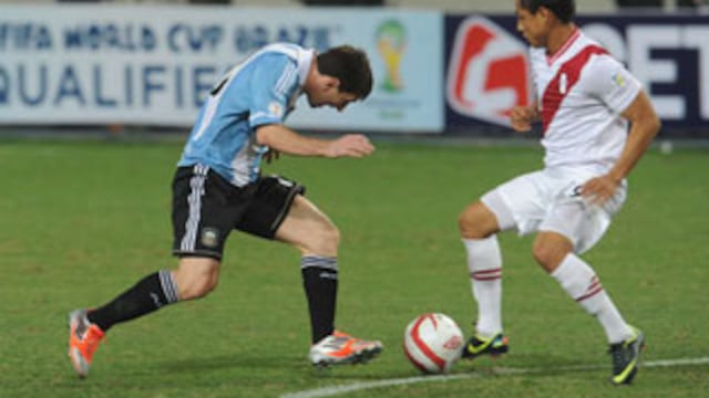 Lionel Messi sobre el partido contra Perú: "La cancha no ayudó"