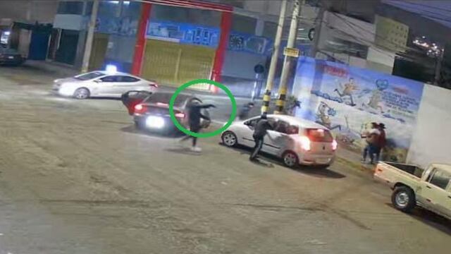 Tacna: Policía sin rastro de integrantes de banda que dispararon auto para robar