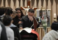 Kenji Fujimori llega al Ministerio de Cultura en segundo día de velorio de su padre