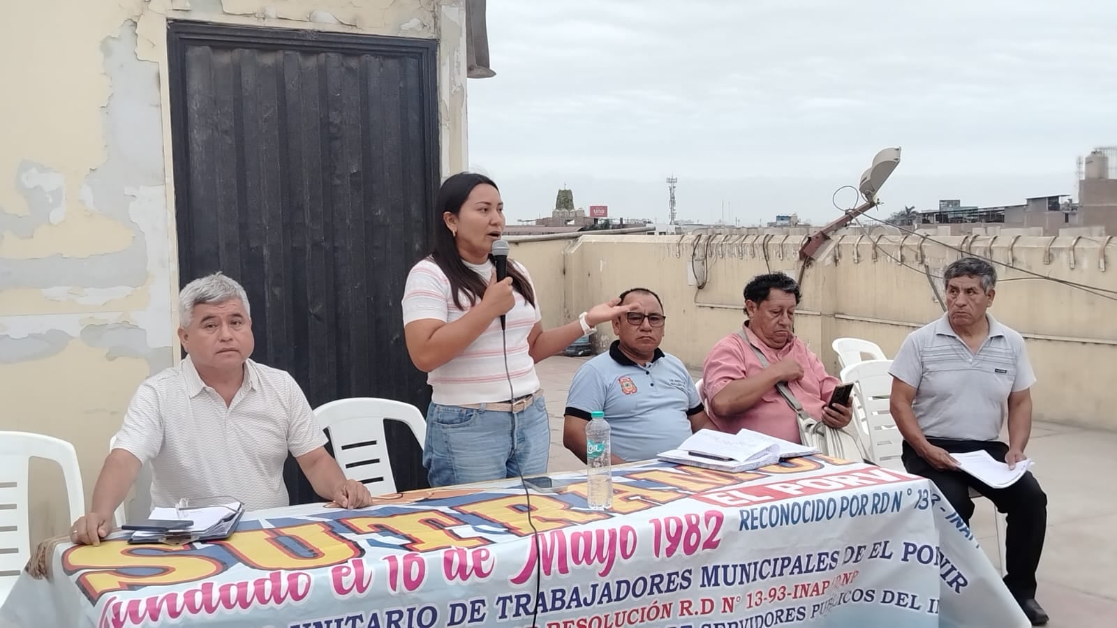 Ana Belén Vásquez se comprometió a respetar los pactos colectivos firmados entre los servidores ediles y la comuna.
