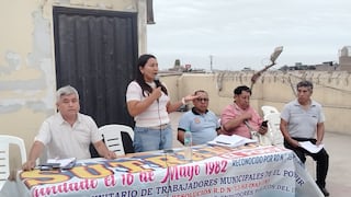 Trujillo: Virtual alcaldesa de El Porvenir se reúne con trabajadores municipales