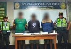 Huánuco: intervienen a tres sujetos armados con más de S/ 35 mil en efectivo