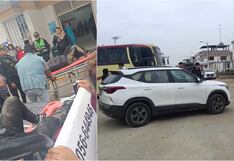 Chincha: dos heridos por colisión entre camioneta y motocicleta