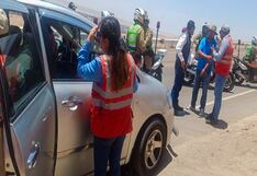 Sutran: Inspectores imponen cinco actas de control en operaciones realizadas en el sur del país