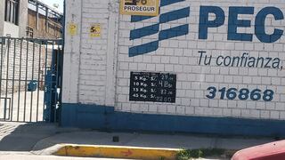 Precio del balón de gas doméstico subió en plantas envasadoras de Arequipa (VIDEO)