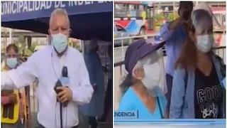 Gunter Rave logró que vacunen a adulta mayor a quien no querían atender por ser de Amazonas y no estar en padrón de Lima (VIDEO)