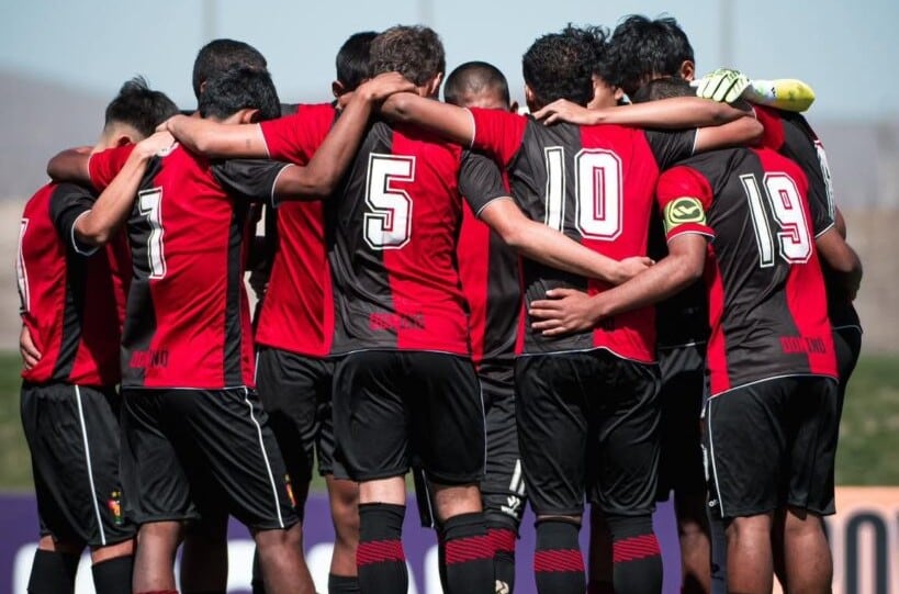FBC Melgar en la Sub-18 en la Liga Nacional Juvenil. Foto: Archivo FBC Melgar.