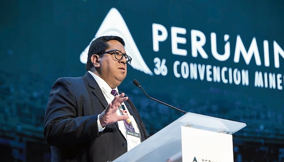 Ministro de Economía y Finanzas, Alex Contreras, en Perumin. (Foto: Difusión)