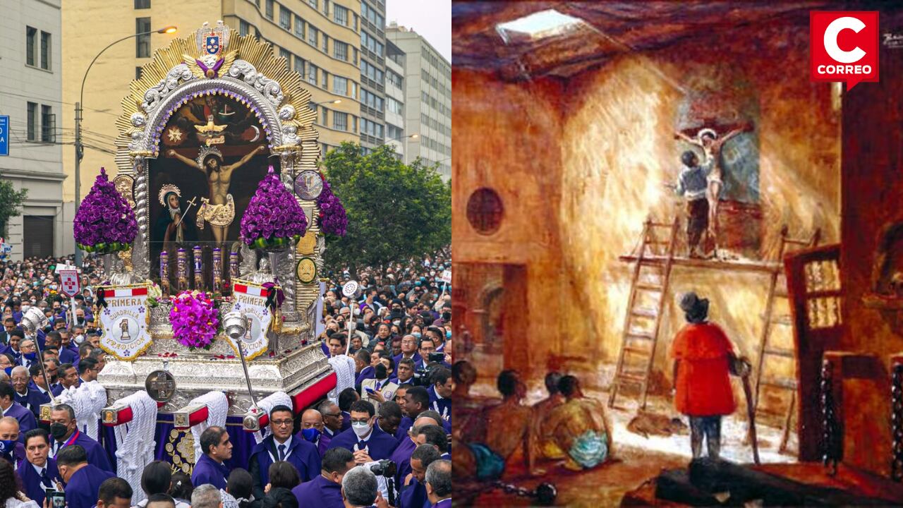 Conoce la historia detrás de Benito, el esclavo de Angola que pintó la imagen del Señor de los Milagros.