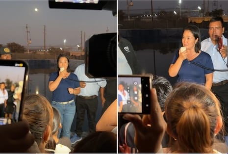 Keiko Fujimori promete títulos de propiedad y destrabar proyectos hídricos durante visita en Ica