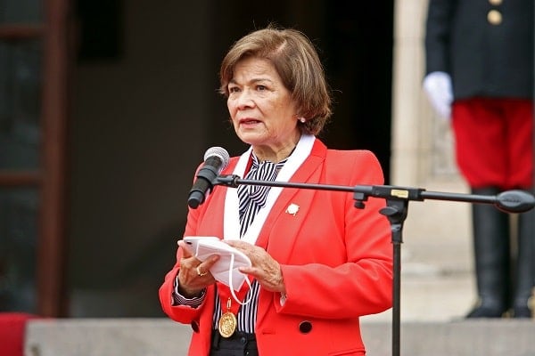 Jerí Ramón, rectora de la Universidad Nacional Mayor de San Marcos.