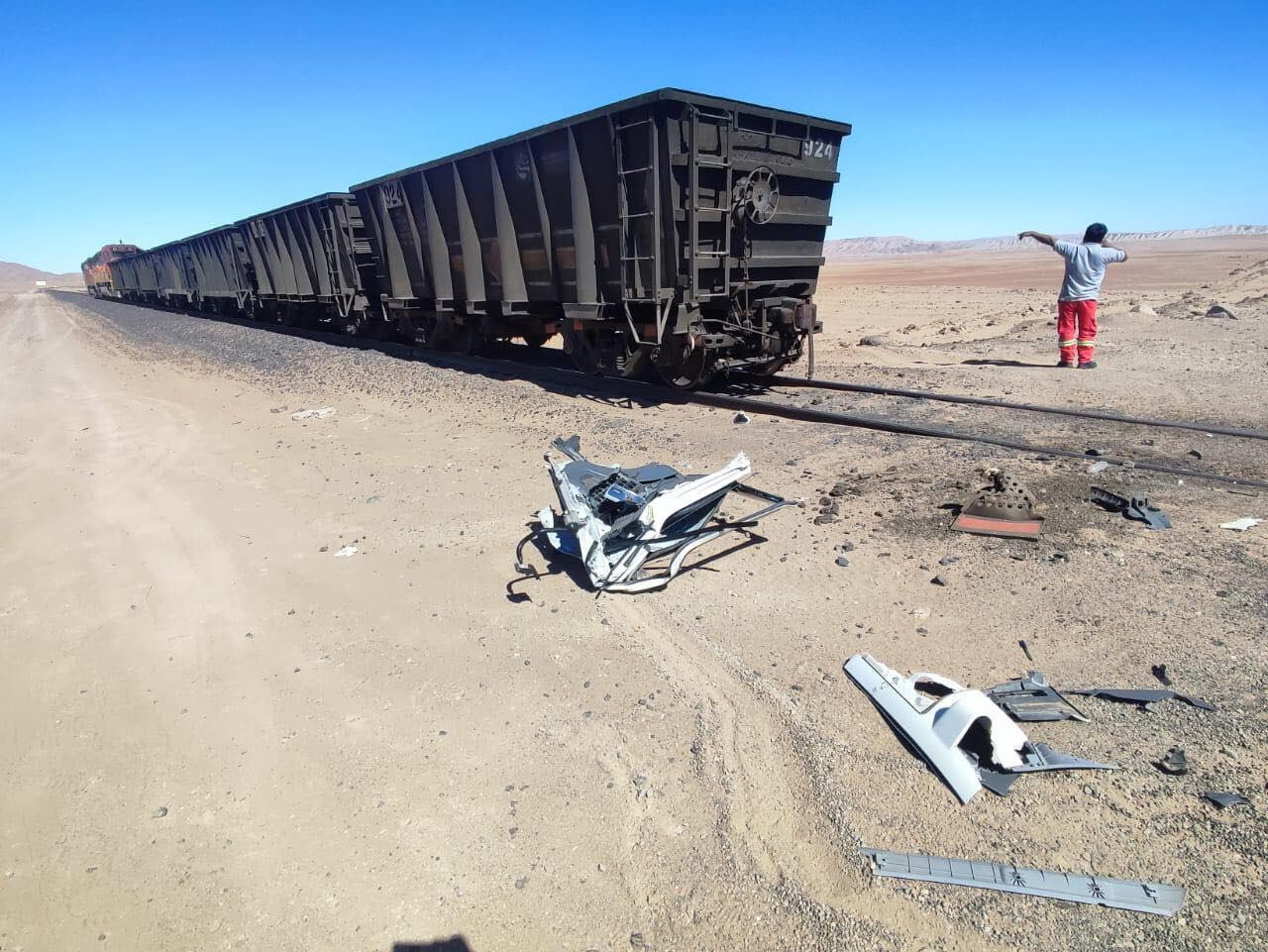 Furgón se estrelló con vehículo de Southern en la Panamericana Sur. (Foto: Difusión)