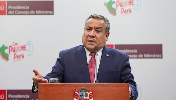 Gustavo Adrianzén, presidente del Consejo de Ministros. (Foto: PCM)