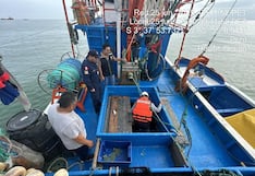 Marina de Guerra interviene embarcaciones extranjeras por pesca ilegal en aguas peruanas