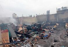 Chincha: pirotécnico ocasiona incendio en almacén de reciclaje de Alto Larán