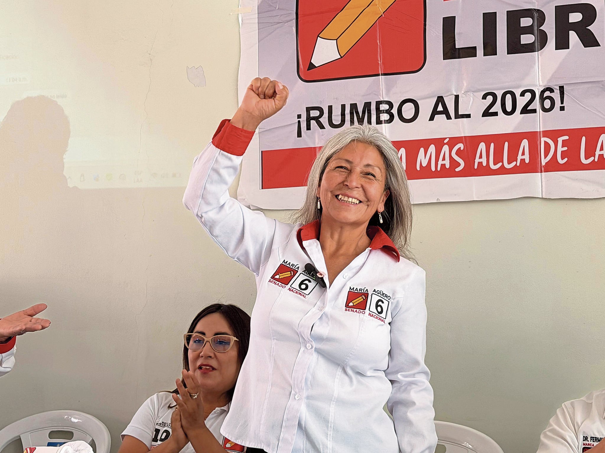 Solo 78 arequipeños votaron por María Agüero en las elecciones generales 2026