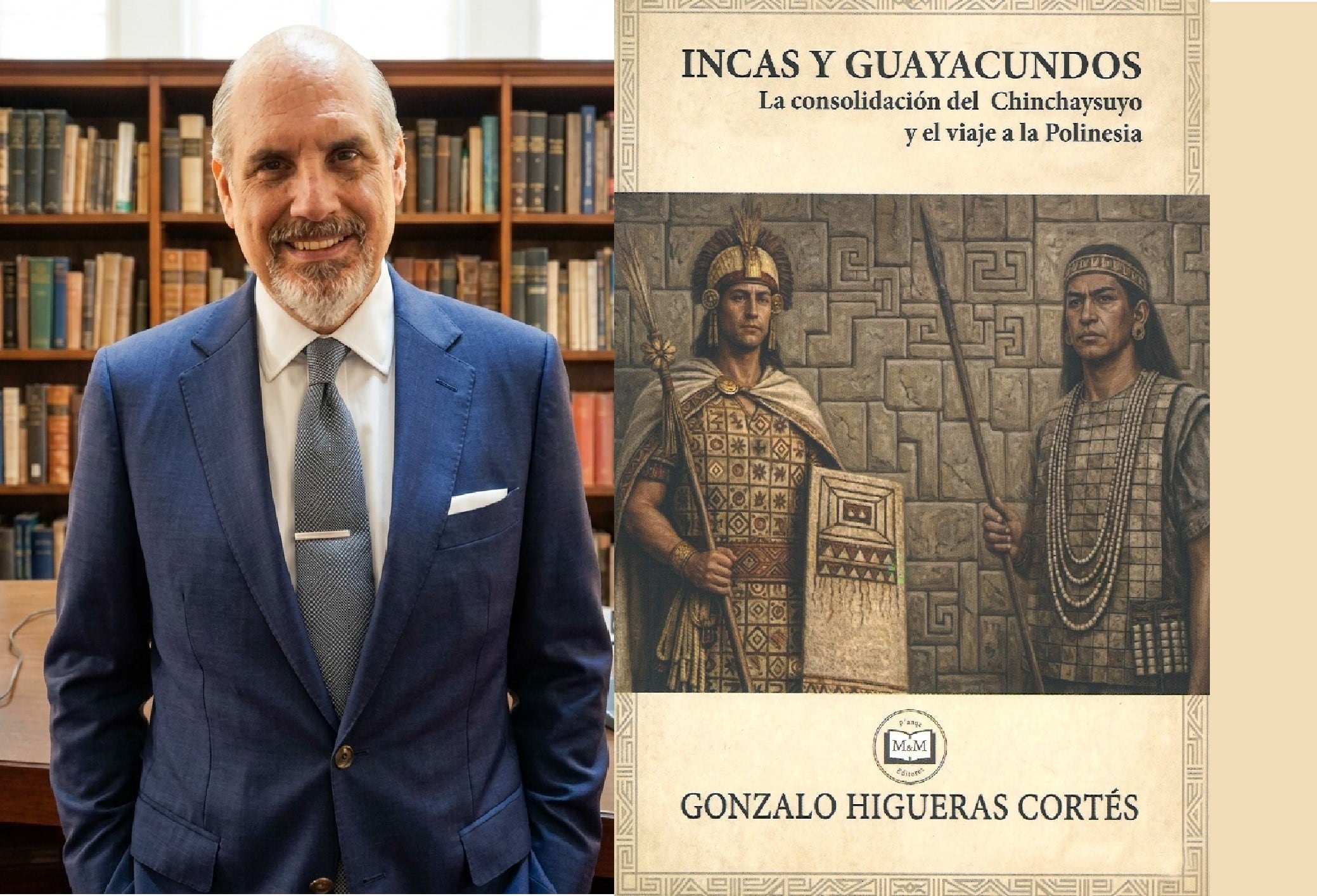 Libro de Gonzalo Higueras completa la trilogía dedicada a las principales etnias prehispánicas.