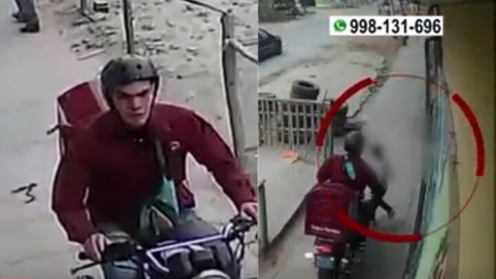 El pequeño fue violentamente embestido. Foto: América Noticias