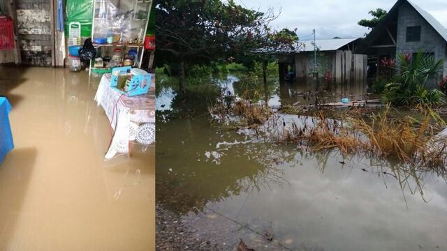 Más de 70 viviendas quedan inundadas por desborde de río Santa Martha en Huánuco